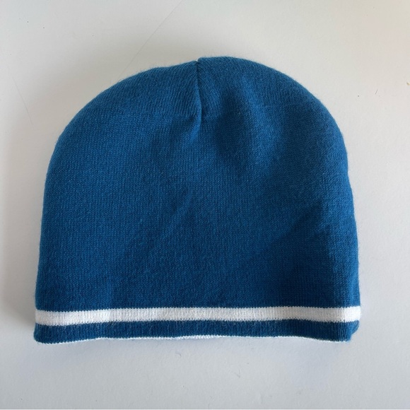 Hello Kitty x Los Angeles Dodgers Beanie Adult Blue Knit MLB Reversible 2021 SGA - Picture 2 of 7